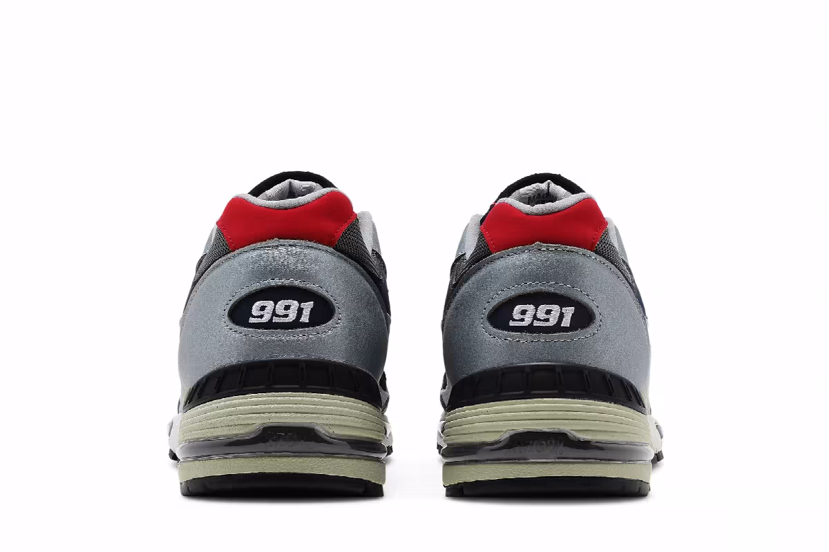 New Balance 991 Made in England Silver, view 7