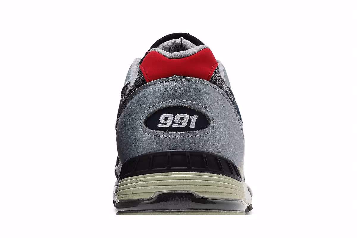 New Balance 991 Made in England Silver, view 8