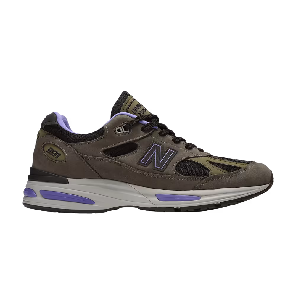 New Balance 991 Made In UK Magnet Corsican Blue