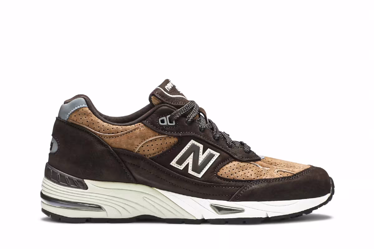 New Balance 991 Made in England Brown Tan, view 2