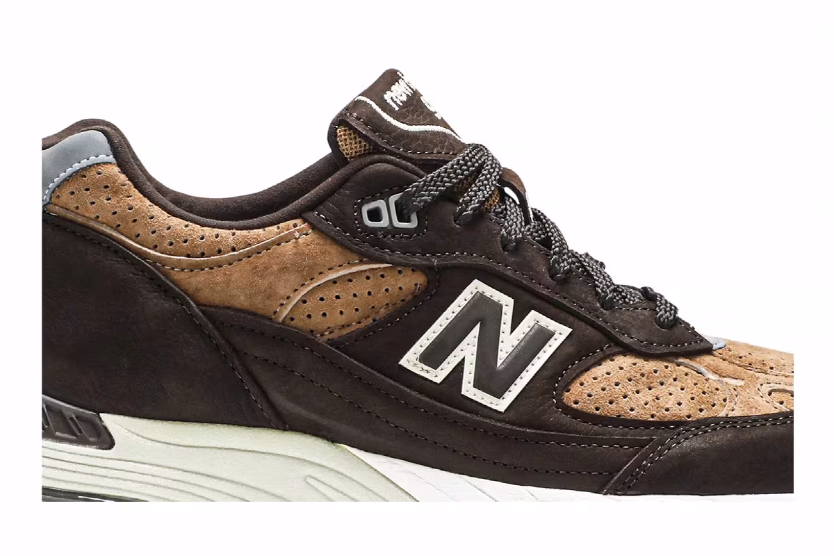 New Balance 991 Made in England Brown Tan, view 3