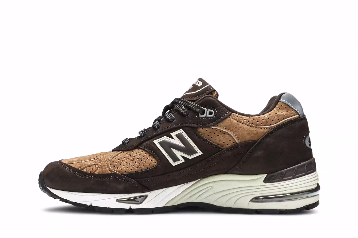 New Balance 991 Made in England Brown Tan, view 4