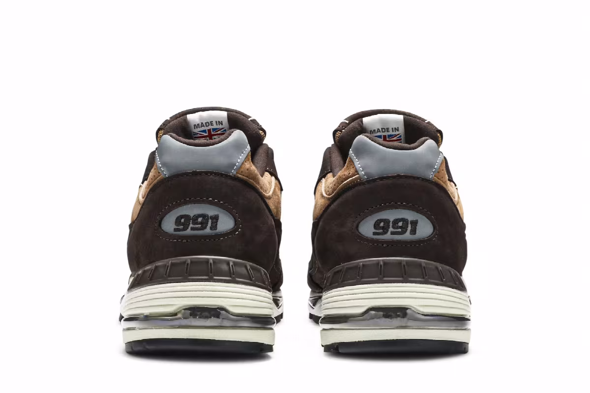 New Balance 991 Made in England Brown Tan, view 7