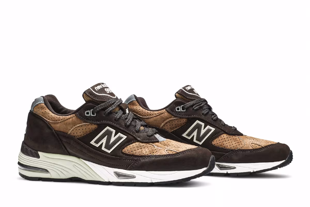New Balance 991 Made in England Brown Tan, view 9