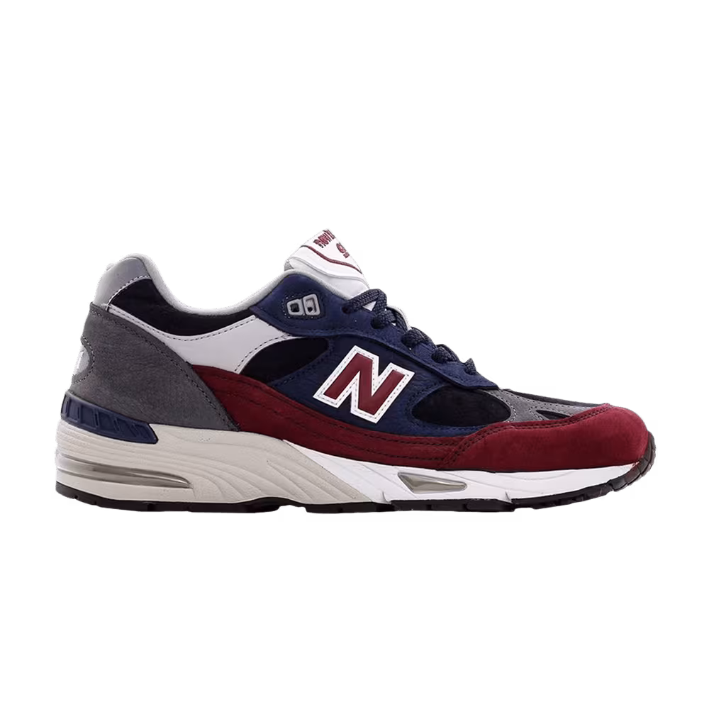 New Balance 991 Made in England Navy Burgundy