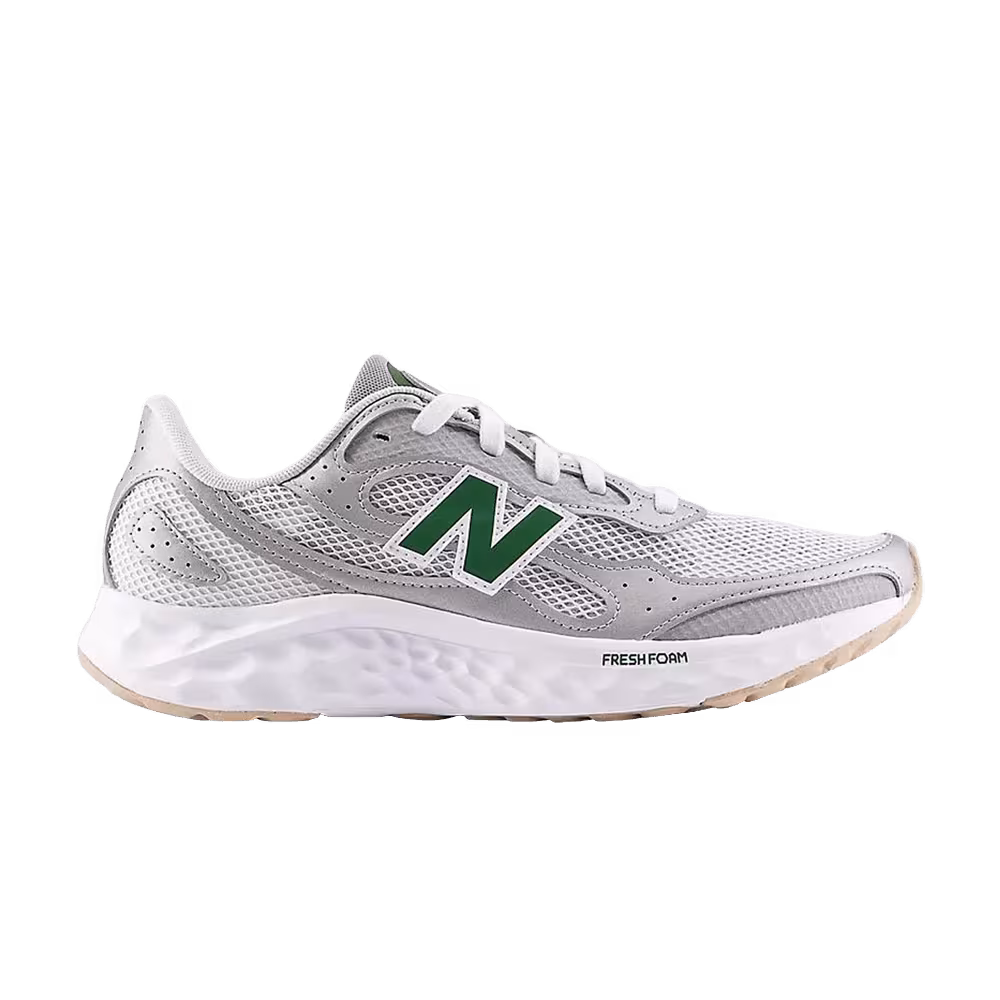 New Balance Fresh Foam Arishi v4 Tiralux Raincloud Silver Metallic Dark Alpine Green