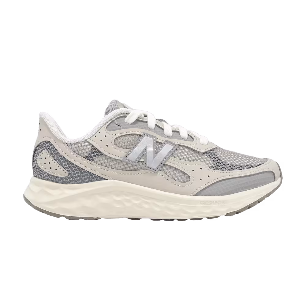 New Balance Women's Fresh Foam Arishi V4 Tiralux D Wide Grey Beige