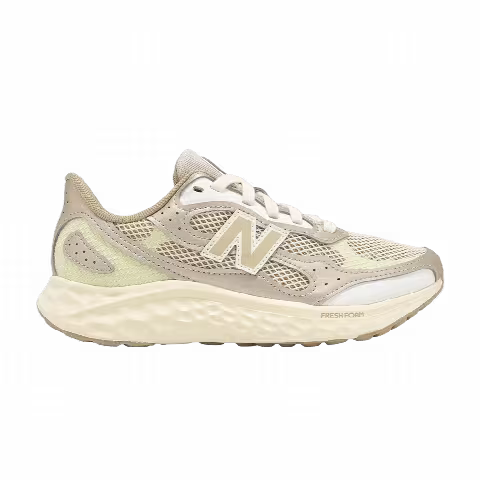New Balance Wmns Fresh Foam Arishi V4 Tiralux D Wide 'Incense Angora Light Gold Metallic'
