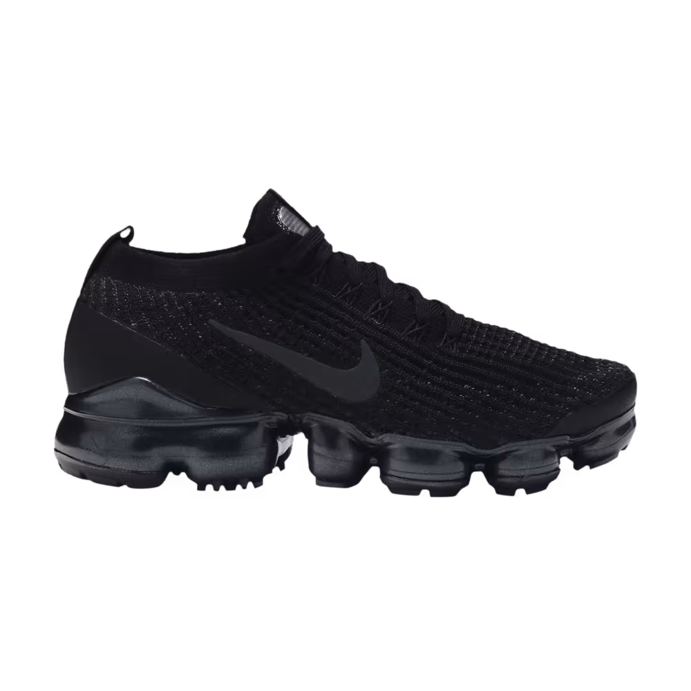Nike Women's Air VaporMax Flyknit 3 Triple Black