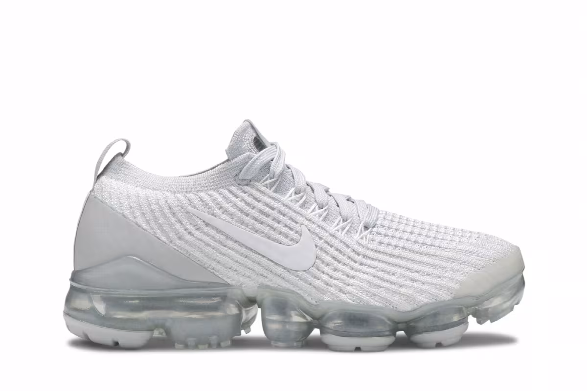 Nike Women's Air VaporMax Flyknit 3 Pure Platinum, view 2