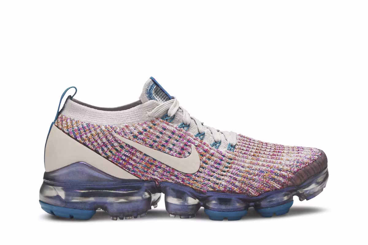 Nike Women's Air VaporMax Flyknit 3 Multi-Color, view 2