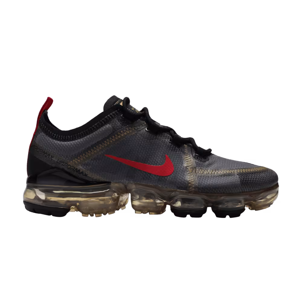 Nike Women's Air VaporMax 2019 Black Metallic Gold
