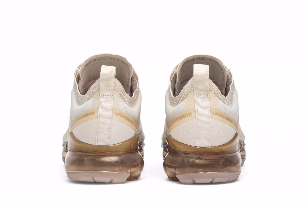 Nike Women's Air VaporMax 2019 White Gold, view 7