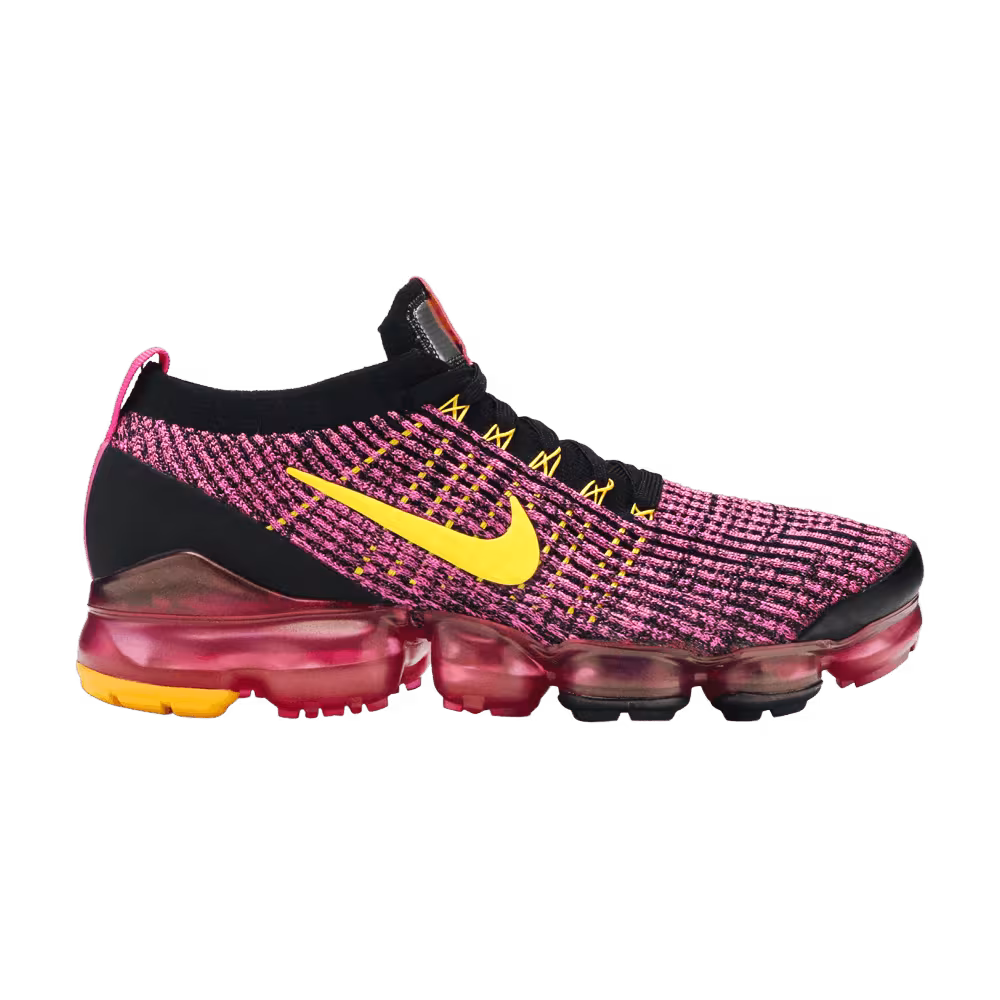 Nike Women's Air VaporMax Flyknit 3 Fuchsia Orange