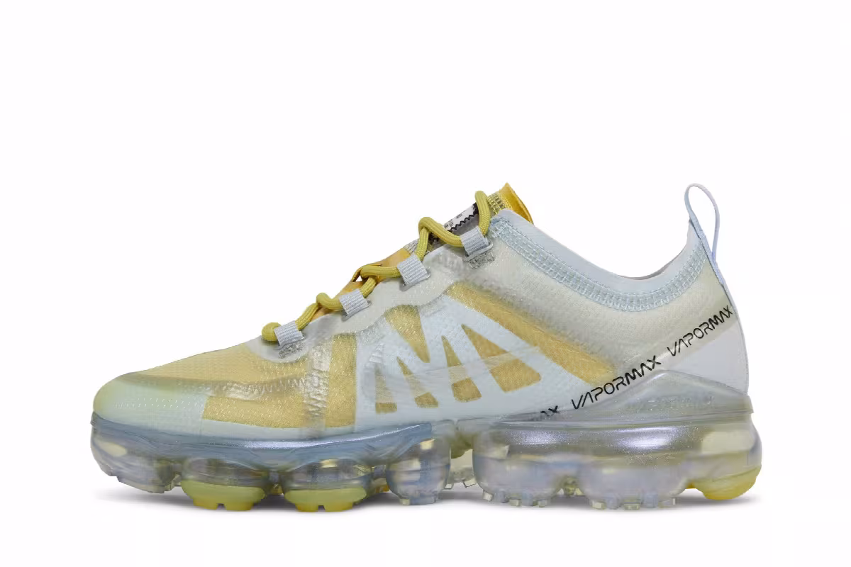 Nike Women's Air VaporMax 2019 Premium Celery, view 4