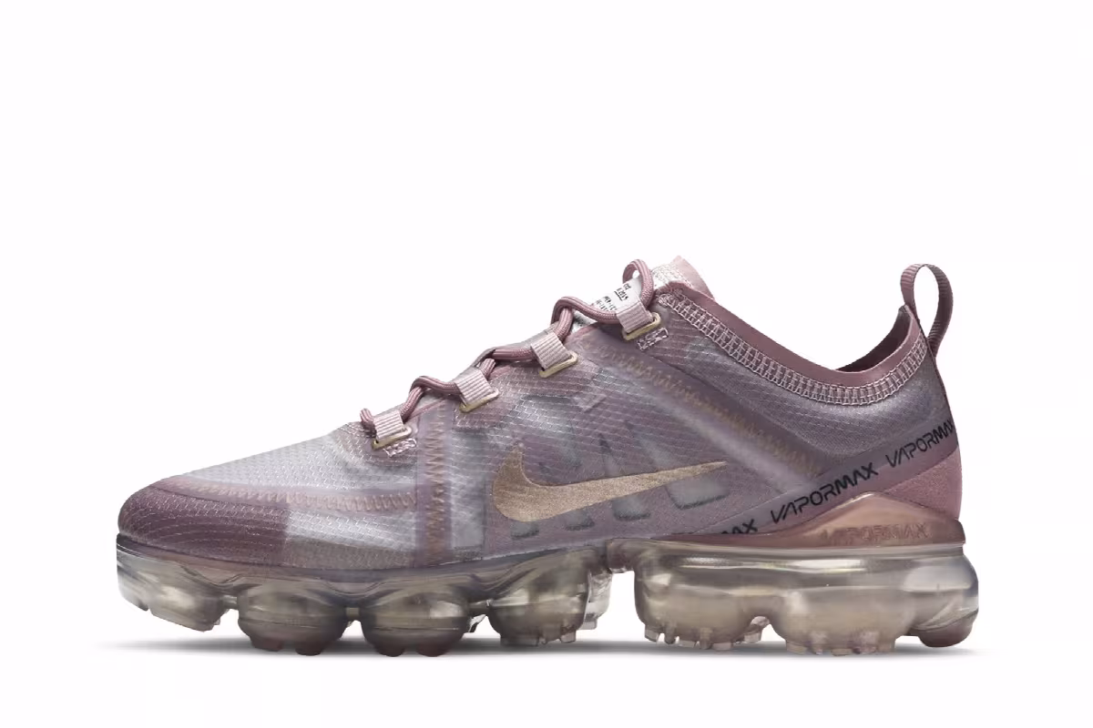 Nike Women's Air VaporMax 2019 Soft Pink, view 4