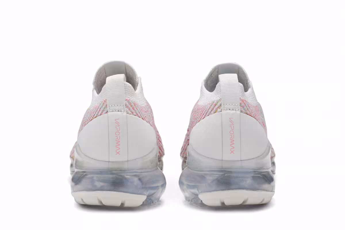 Nike Women's Air VaporMax Flyknit 3 Sunset Pulse, view 7