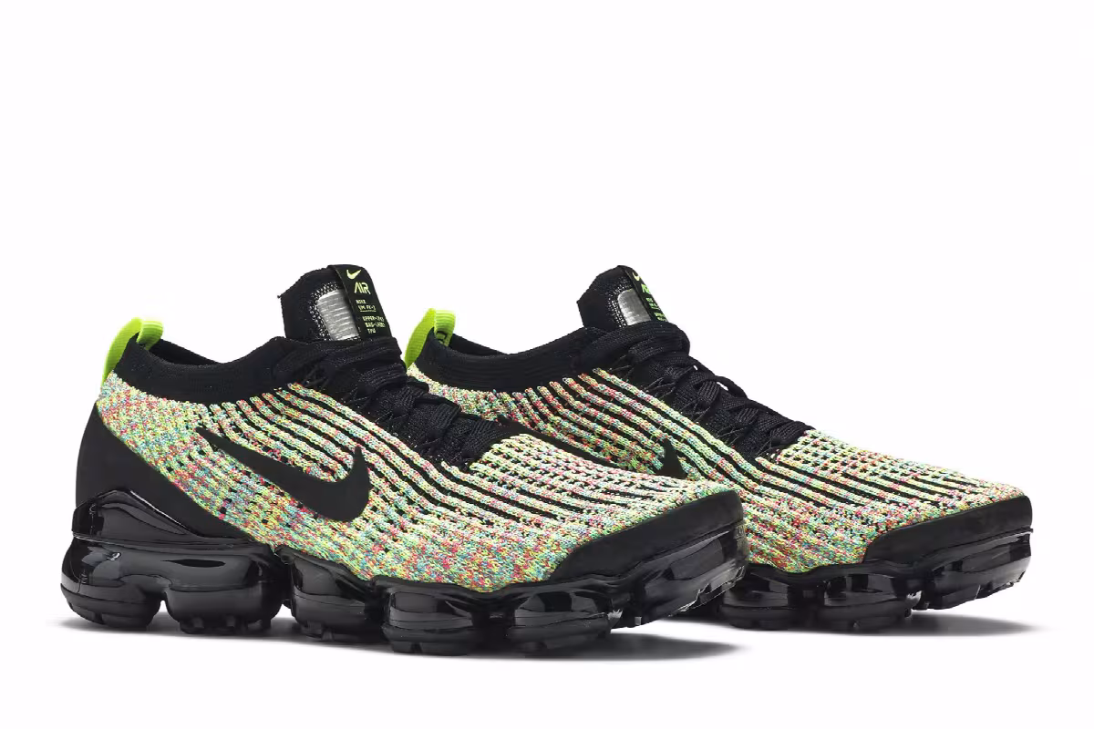 Nike Women's Air VaporMax Flyknit 3 Multi-Color, view 9