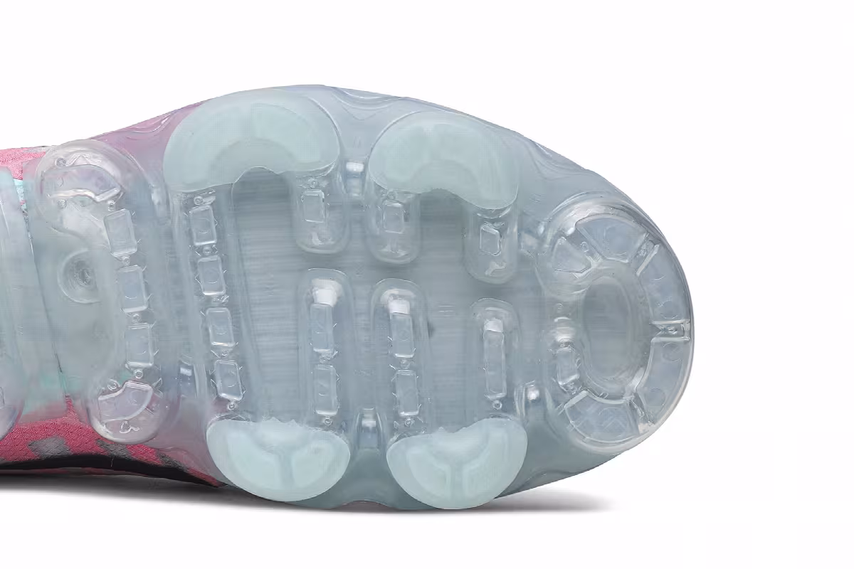 Nike Women's Air VaporMax 2019 Grey Pink, view 6