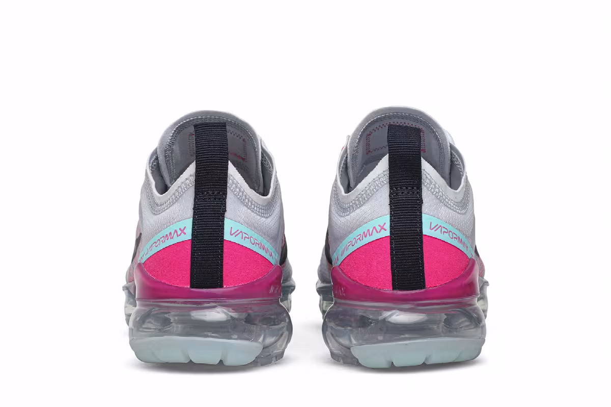Nike Women's Air VaporMax 2019 Grey Pink, view 7