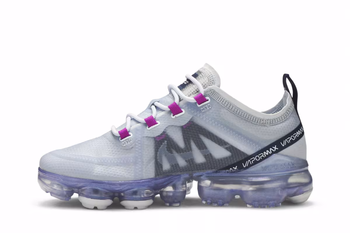 Nike Women's Air VaporMax 2019 Football Grey, view 4