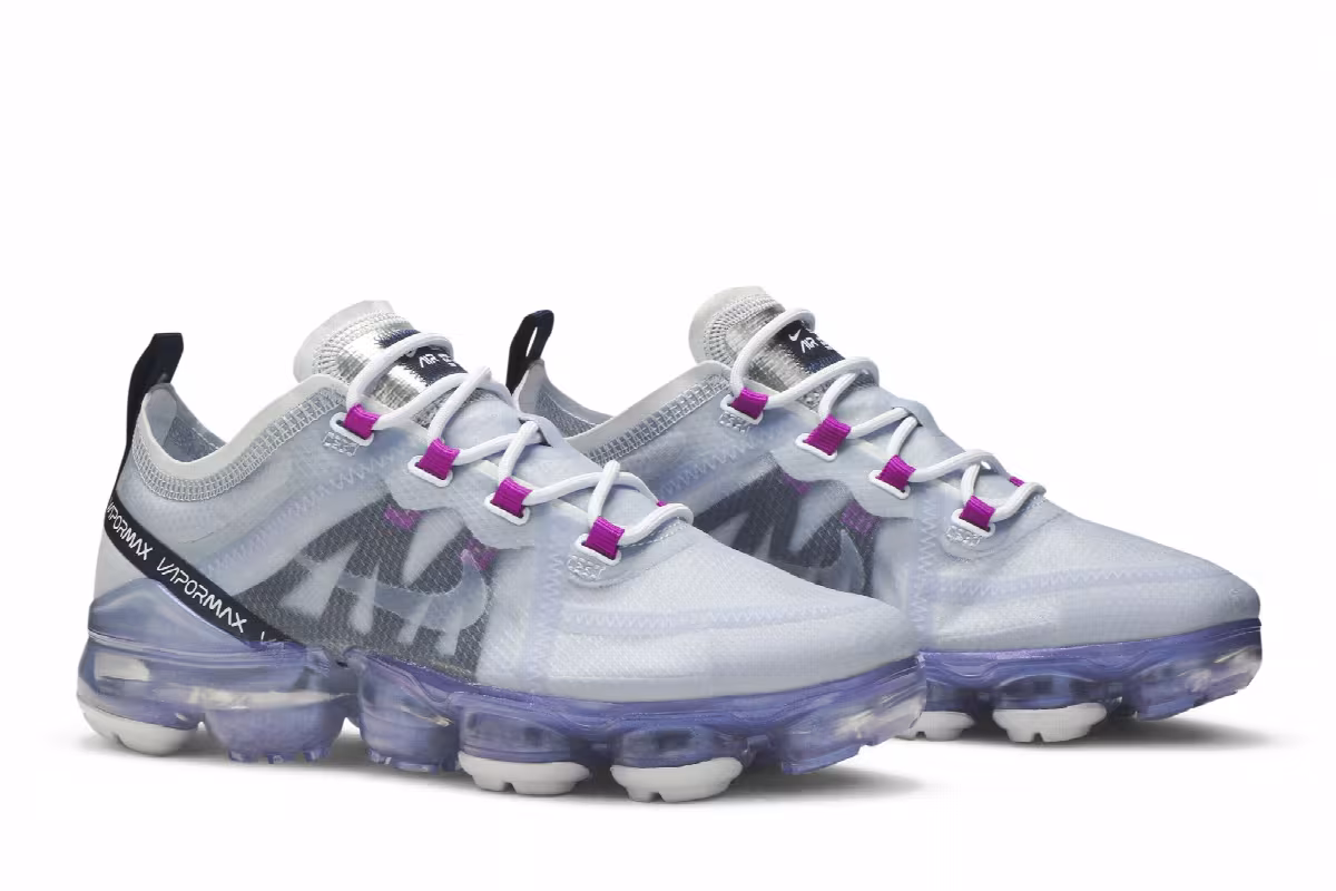Nike Women's Air VaporMax 2019 Football Grey, view 9