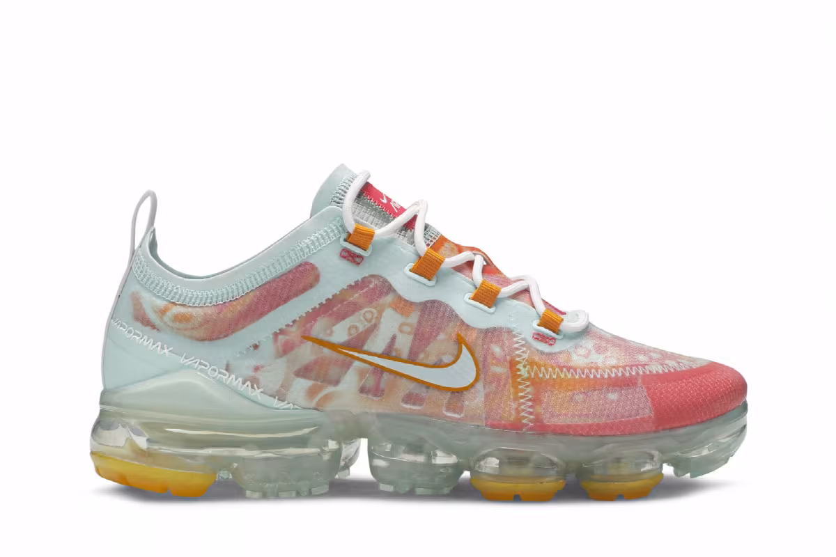 Nike Women's Air VaporMax 2019 QS Teal Tint Ember, view 2