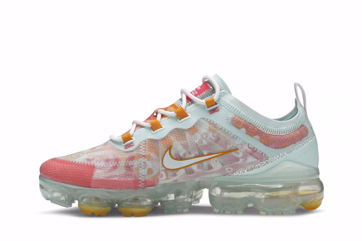 Nike Women's Air VaporMax 2019 QS Teal Tint Ember, view 4