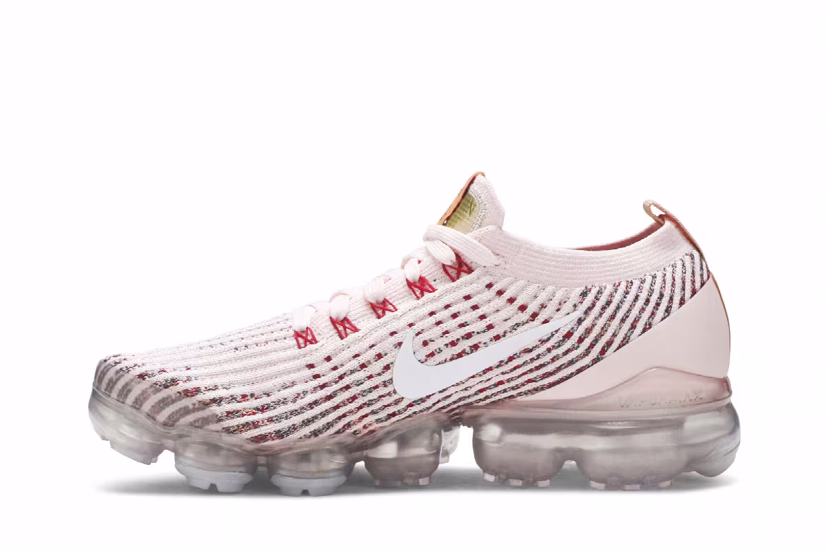 Nike Women's Air VaporMax Flyknit 3.0 Sunset Tint, view 4