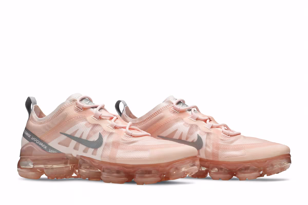Nike Women's Air VaporMax 2019 Echo Pink Silver, view 9
