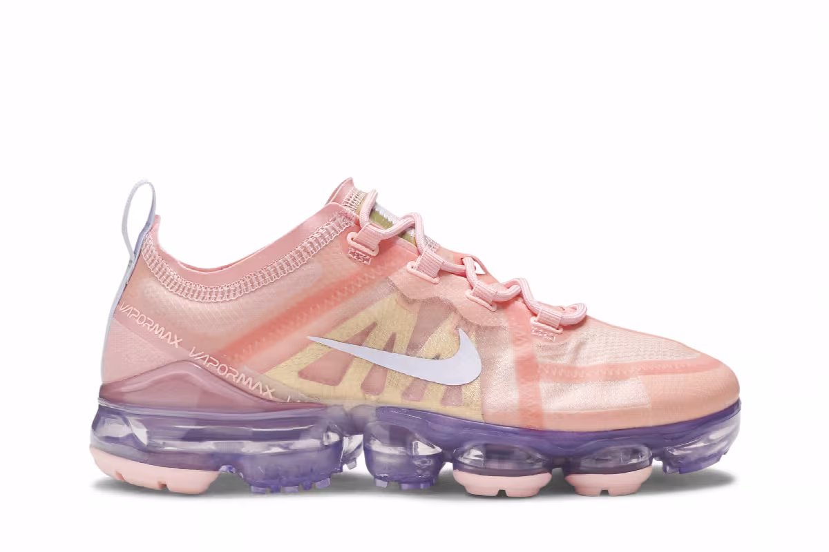 Nike Women's Air VaporMax 2019 Bleached Coral, view 2