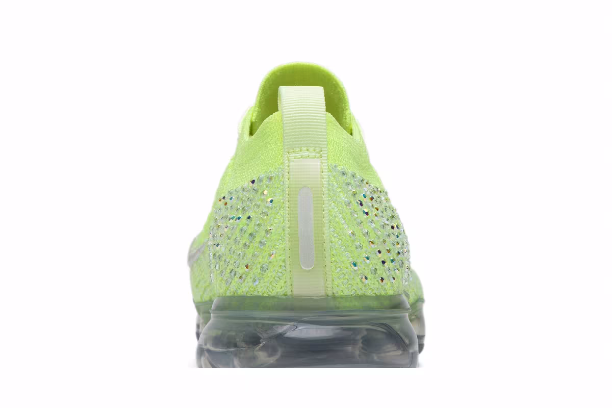 Swarovski x Nike Women's Air VaporMax 2.0 Flyknit Volt, view 8