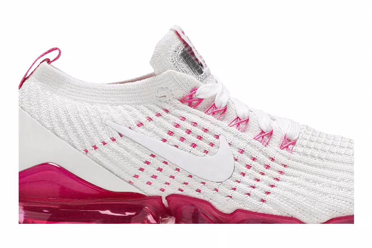 Nike Women's Air VaporMax Flyknit 3 Pink Rise, view 3