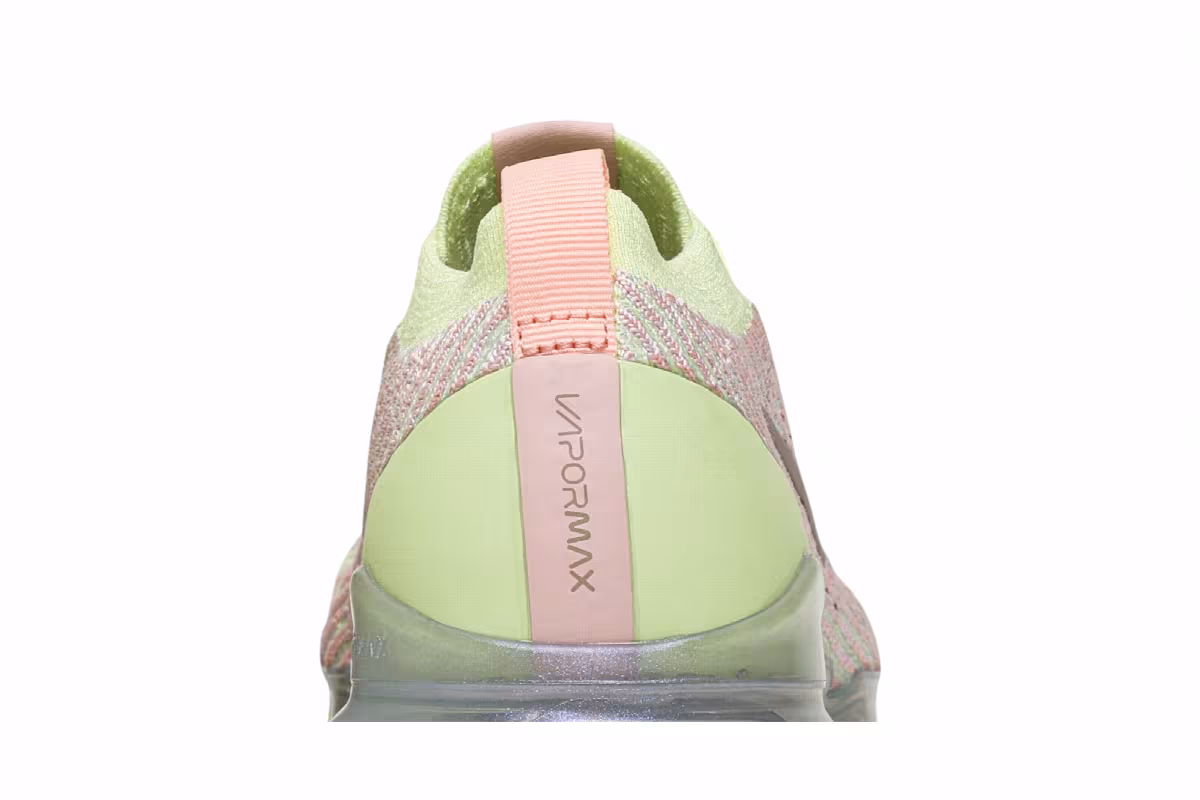 Nike Women's Air VaporMax Flyknit 3 Barely Volt Pink, view 8