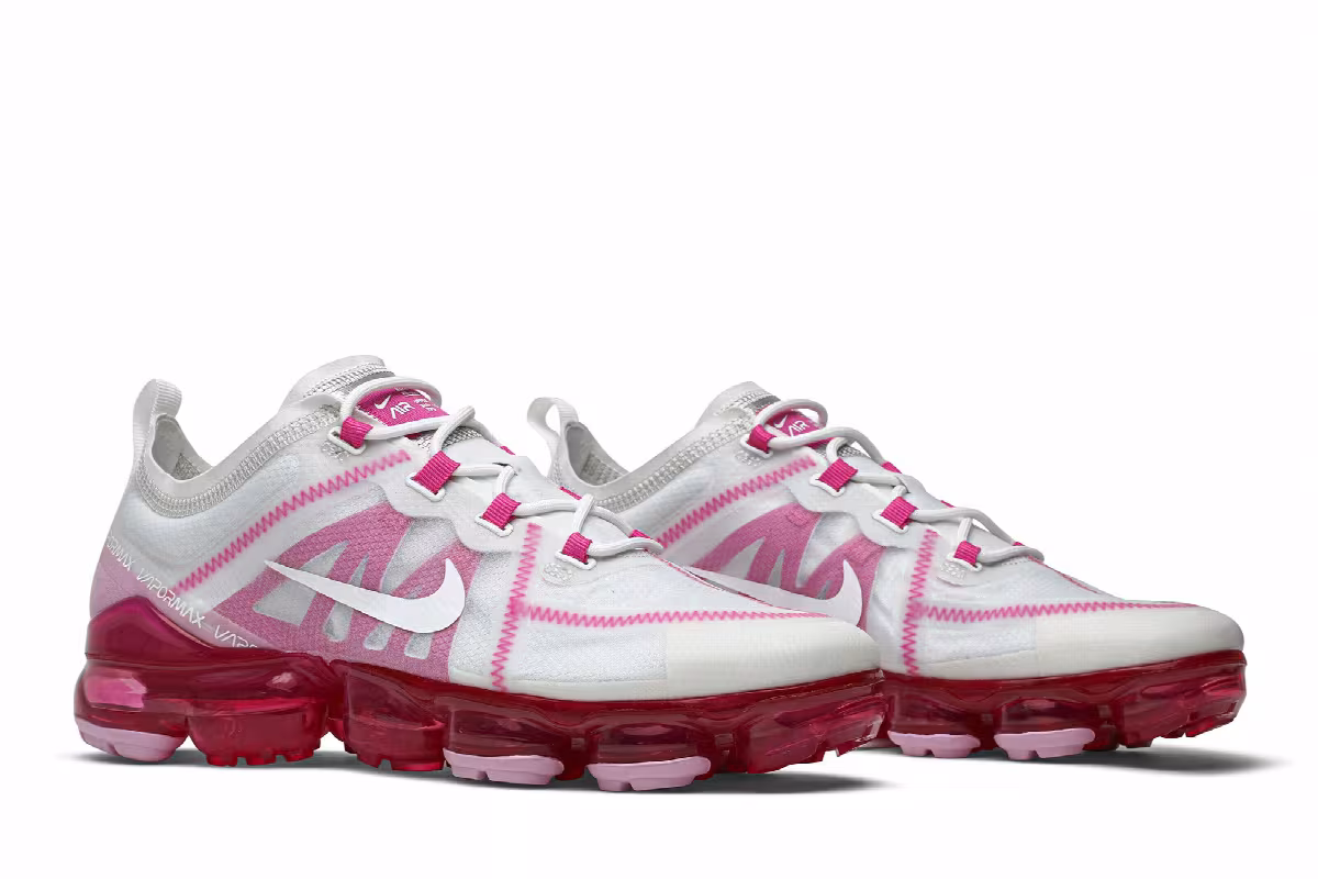 Nike Women's Air VaporMax 2019 Pink Rise, view 9