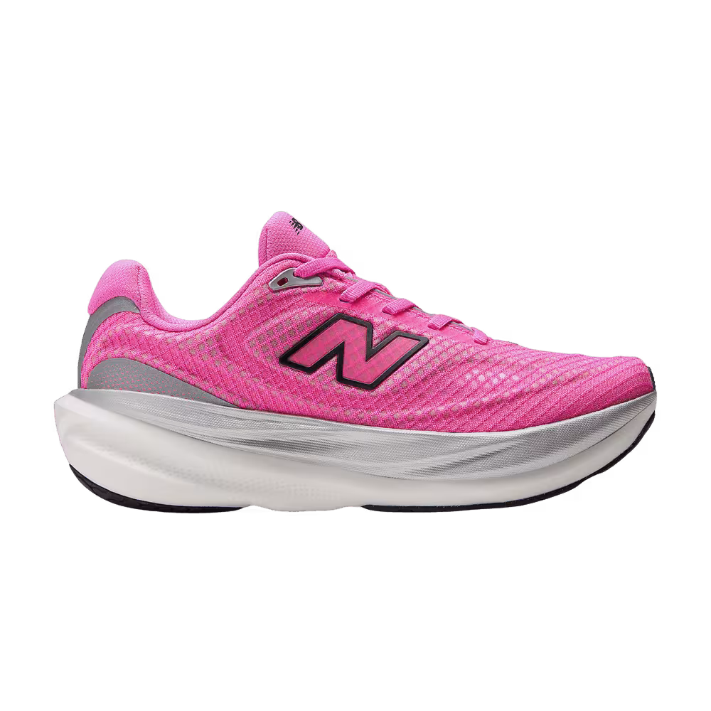 New Balance Women's 1080v15 Breathe Pink Heat Black