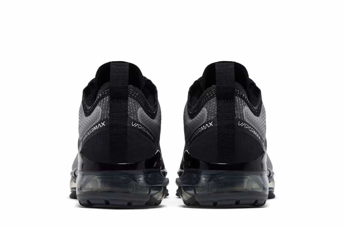Nike Air VaporMax 2019 GS Ghost Black, view 7
