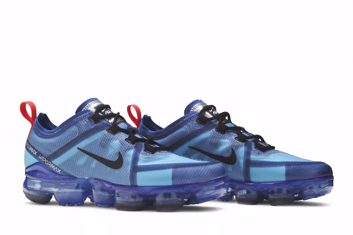 Nike Air VaporMax 2019 GS Indigo Force, view 9
