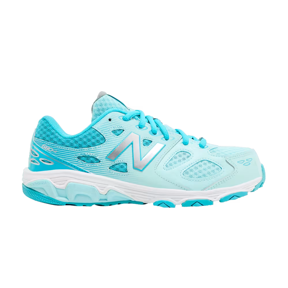 New Balance 680v3 Kids Wide Blue White