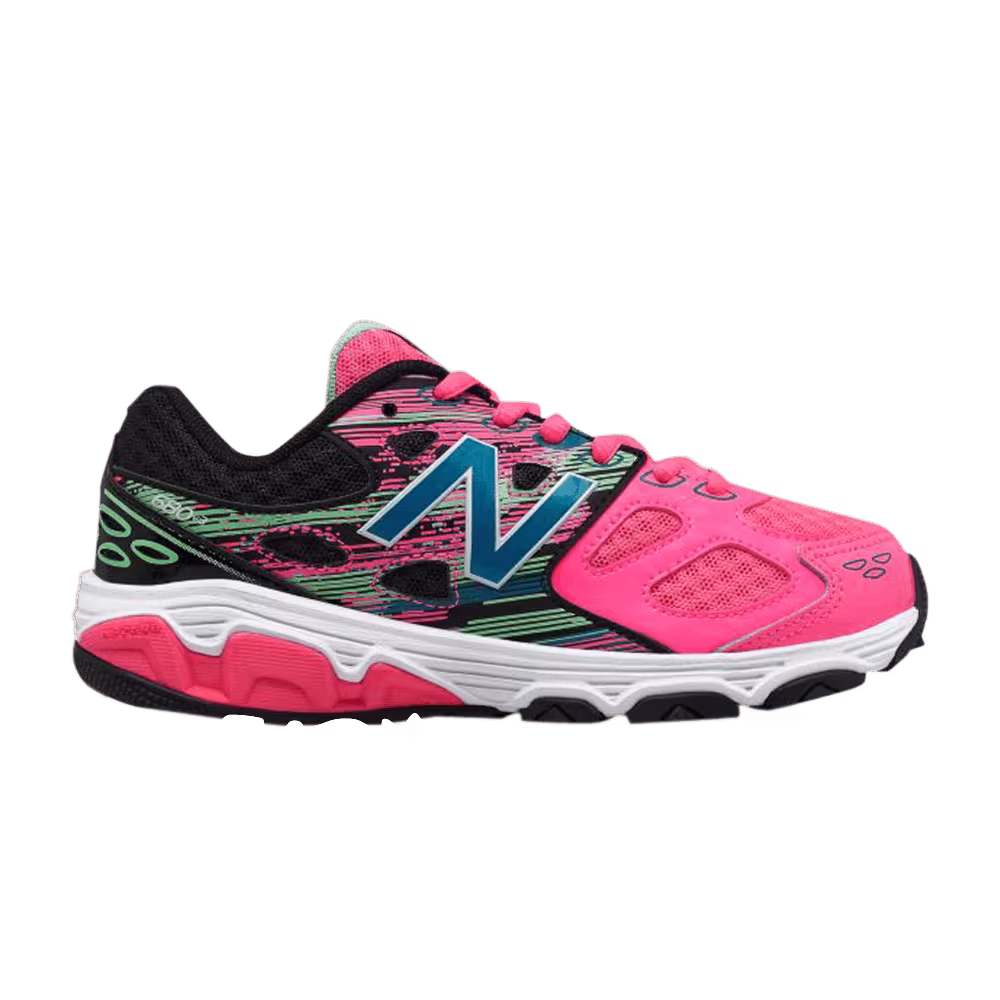 New Balance 680v3 Little Kid Pink Galaxy