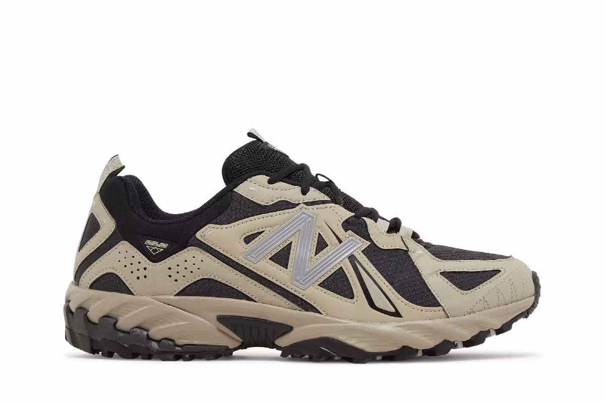 New Balance 610 Aluminum Black, view 2