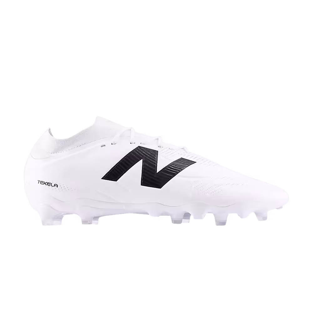 New Balance Tekela FG V5 White Black Silver