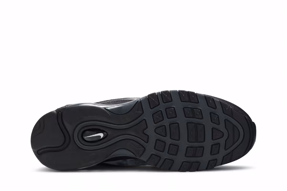 Nike Air Max 97 Black Terry Cloth, view 5