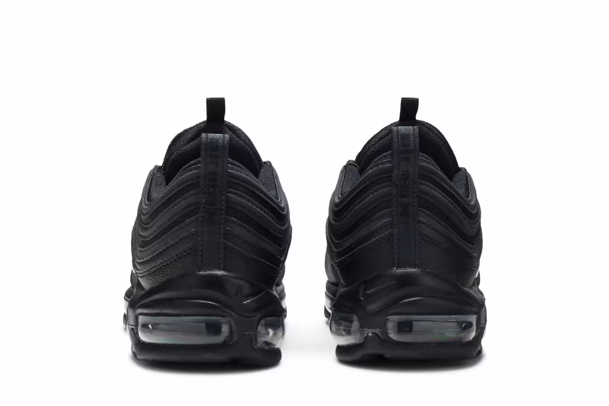 Nike Air Max 97 Black Terry Cloth, view 7