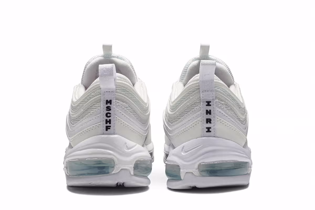 MSCHF x INRI x Nike Air Max 97 Jesus Shoes, view 7