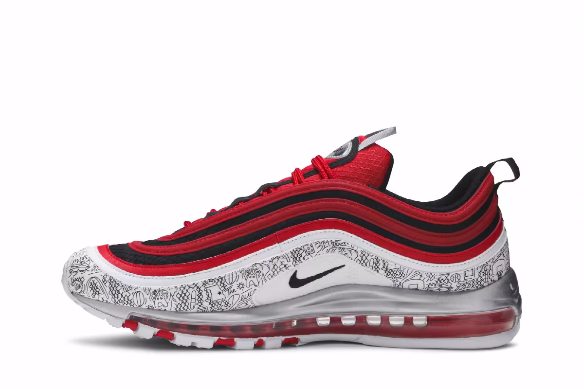 Jayson Tatum x Nike Air Max 97 Saint Louis Roots, view 4