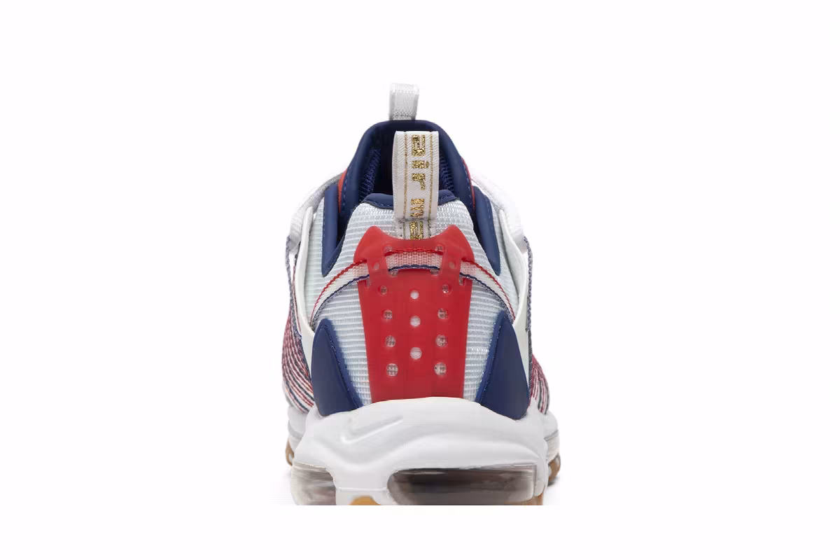 CLOT x Nike Air Max 97 Haven Royal Red, view 8
