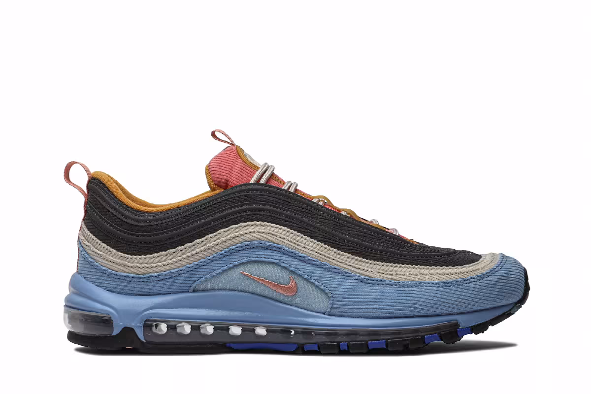 Nike Air Max 97 Corduroy Pack - Blue, view 2