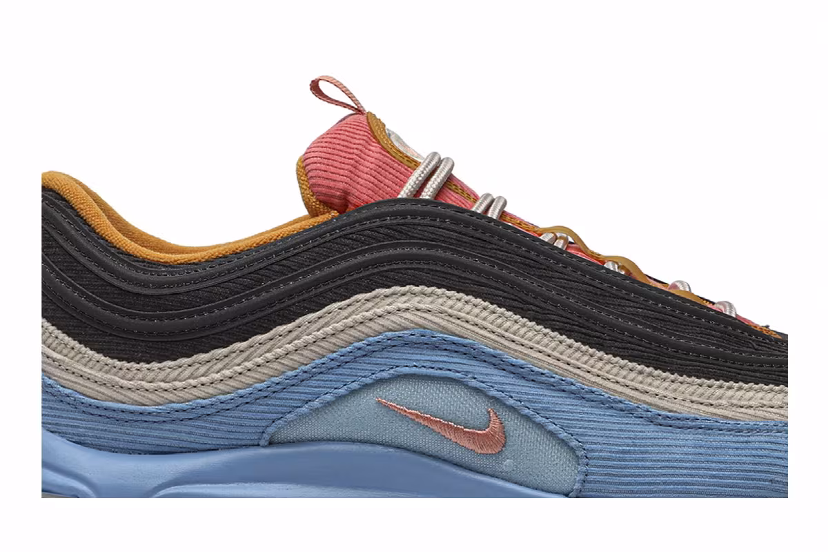 Nike Air Max 97 Corduroy Pack - Blue, view 3