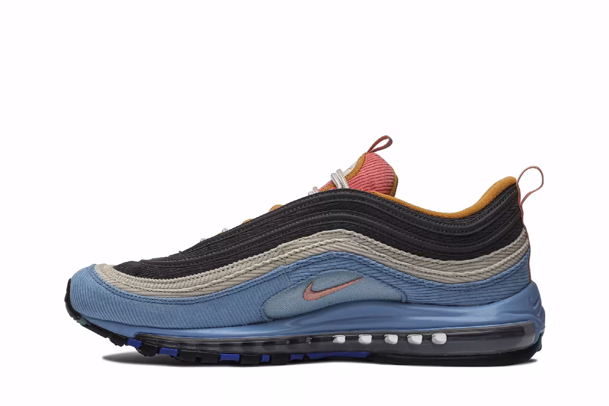 Nike Air Max 97 Corduroy Pack - Blue, view 4